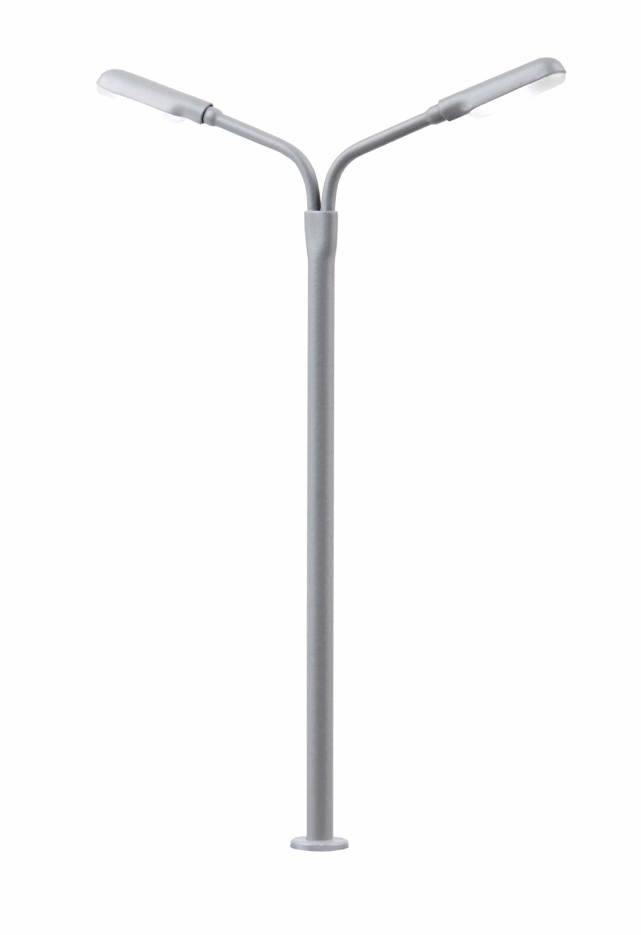 Viessmann 6995 - Peitschenleuchte doppelt LED weiß TT 1:120 Viessmann 6995 - Peitschenleuchte doppelt LED weiß TT 1:120