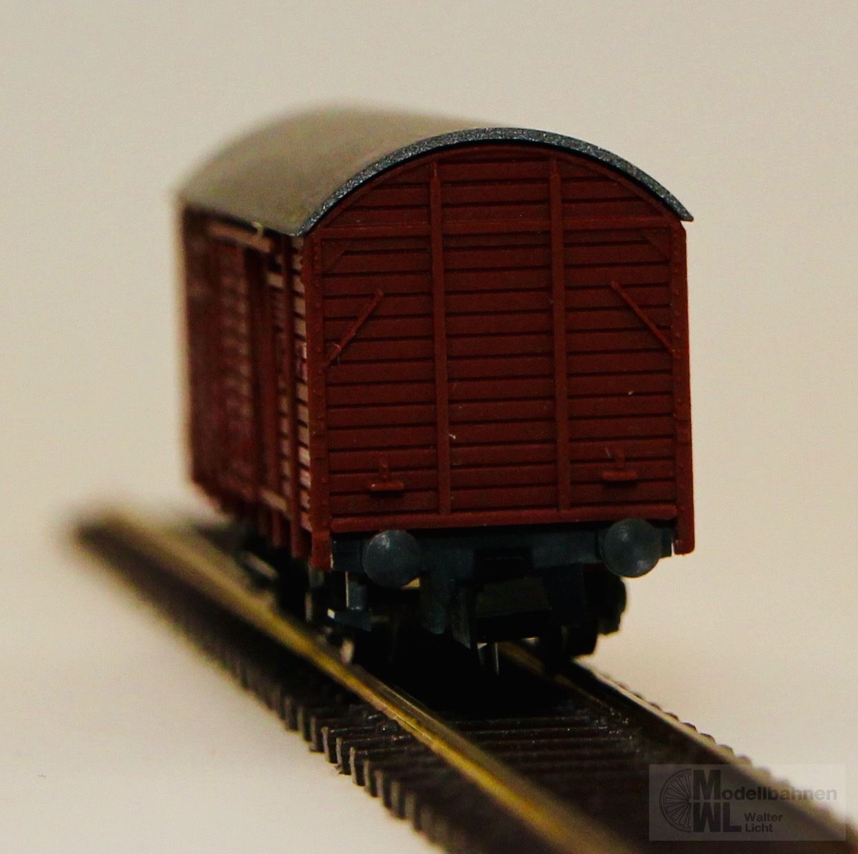 Roco 02321A - ROCO - Güterwagen gedeckt DB Gklm N 1:160