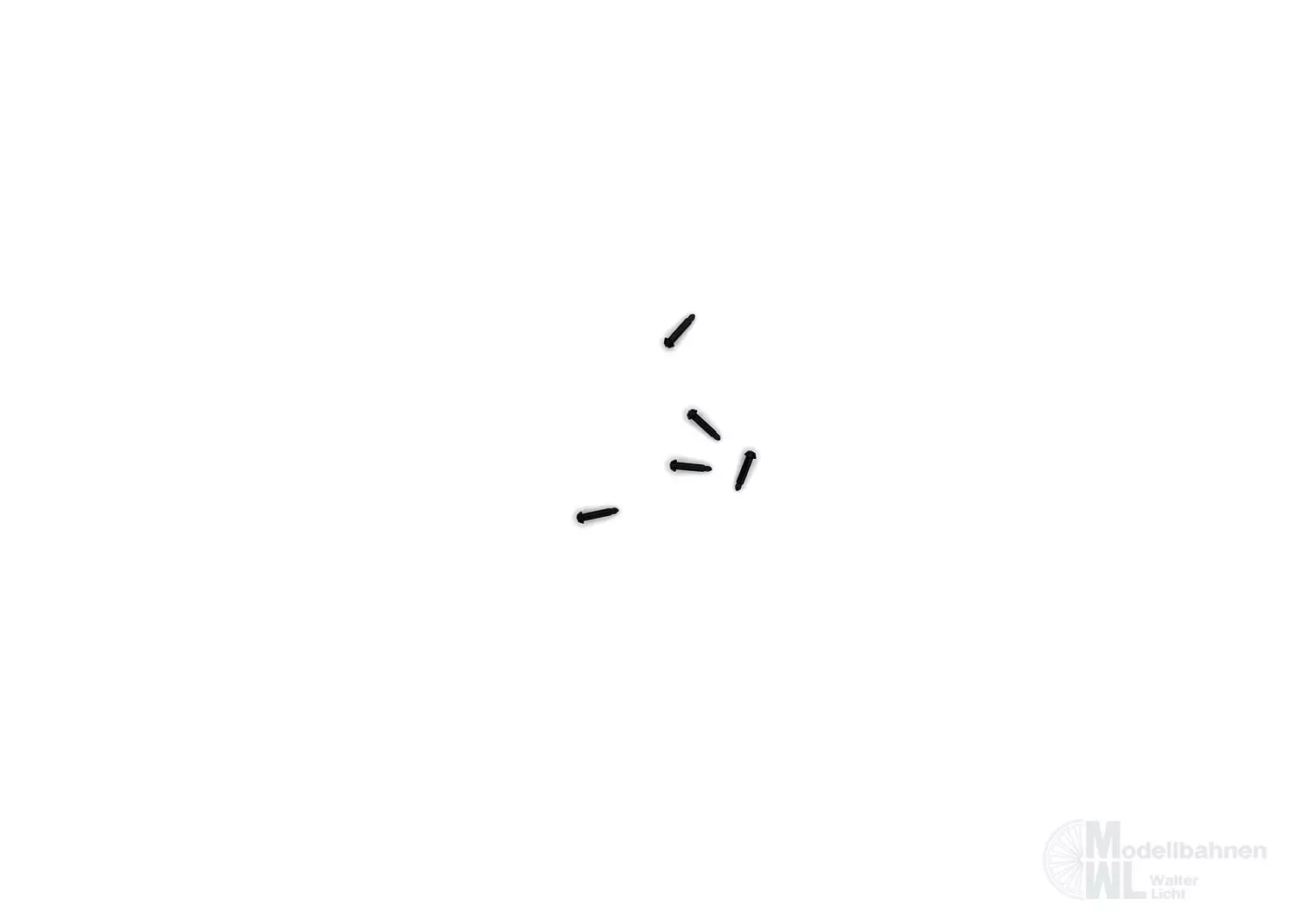 Märklin Ersatzeile E110329 - ERSATZTEIL: Fallrohr-WC schwarz  5 St