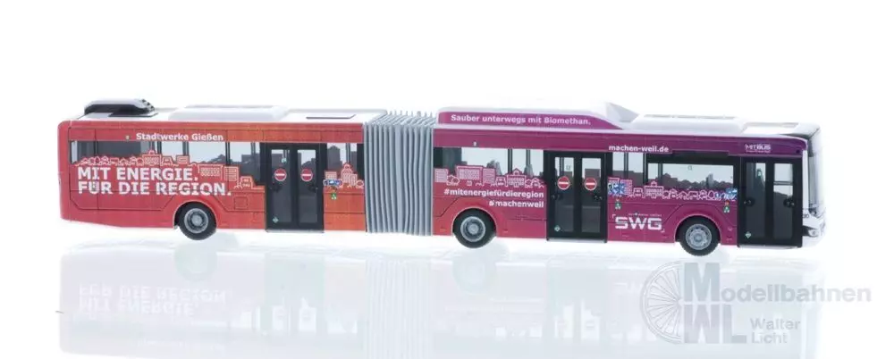 Rietze 75831 - MAN Lion´s City 18 ´18 G MIT.BUS Gießen H0 1:87