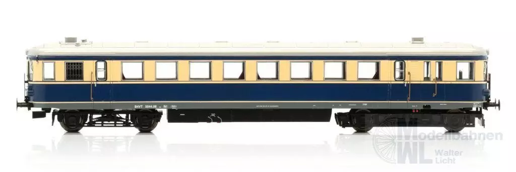 Jägerndorfer Modellbahn 13012 - Triebwagen Rh 5044.06 ÖBB Ep.III/IV creme/blau H0/WS Sound