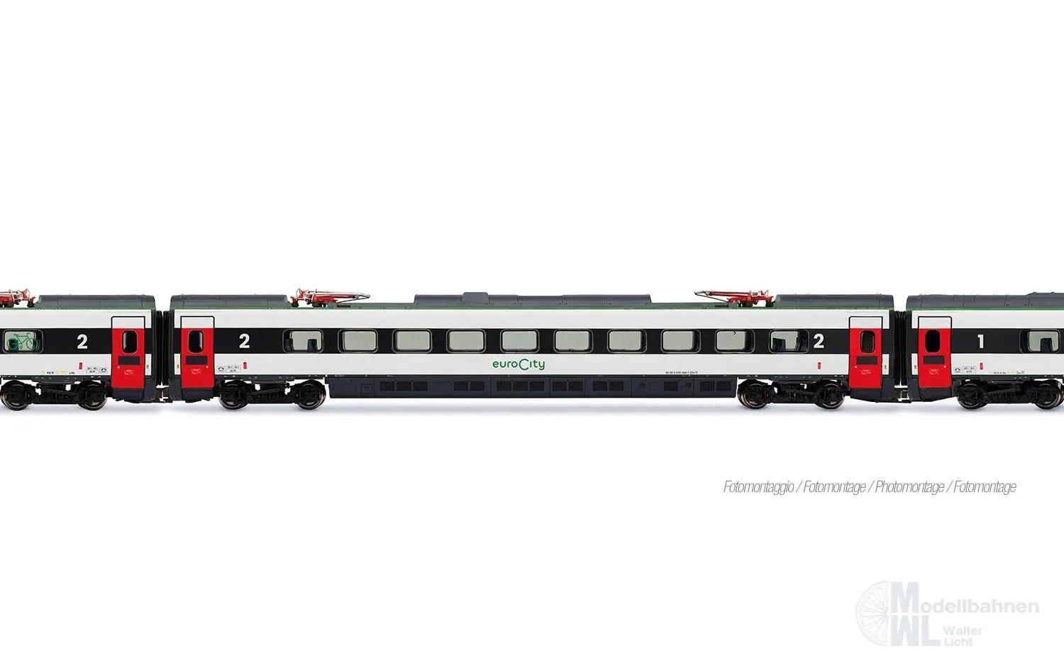 Lima 1682 - Triebzug ETR 610 FS Trenitalia Ep.VI 4.tlg. H0/GL