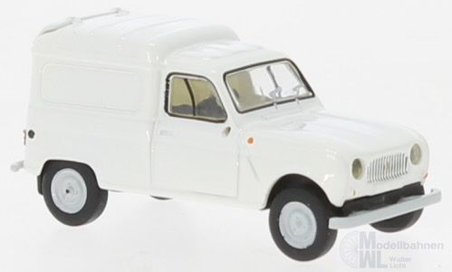 Brekina 14756 - Renault R4 Fourgonnette weiss 1961 1:87
