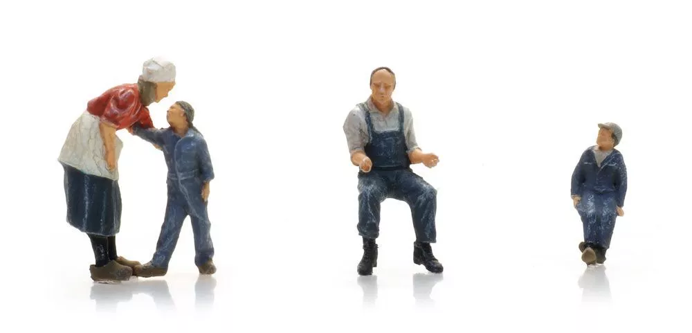 ARTITEC b.v. 5870026 - Bauernfamilie 4 Figuren H0 1:87