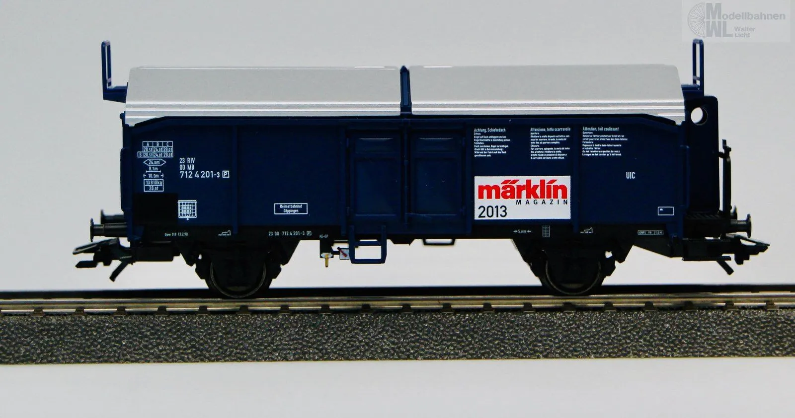 Märklin 48513 - MÄRKLIN - Märklin Magazin Jahreswagen 2013 H0/WS