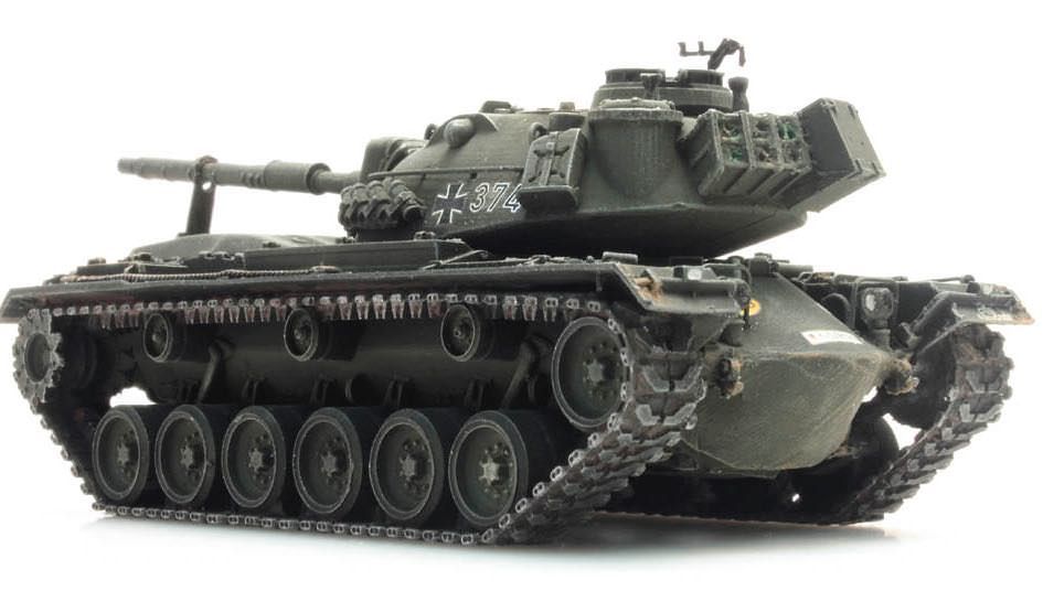 ARTITEC b.v. 6870060 - Panzer M48 A2 G A2 Eisenbahntransport Bundeswehr Deutschland H0 1:87 ARTITEC b.v. 6870060 - Panzer M48 A2 G A2 Eisenbahntransport Bundeswehr Deutschland H0 1:87
