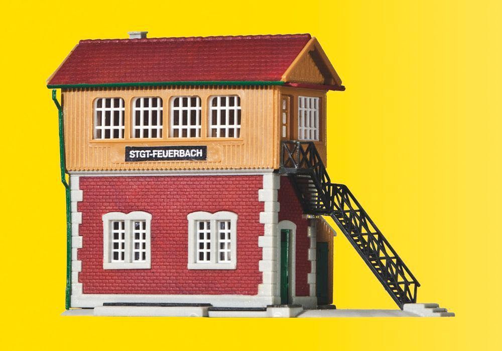 Kibri 37805 - Stellwerk Stuttgart-Feuerbach N 1:160