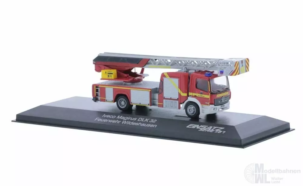 Rietze 71644 - Mercedes-Benz Atego Magirus DLK Feuerwehr Wildeshausen H0 1:87