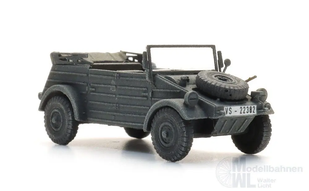 ARTITEC b.v. 6160112 - WM VW Typ 82 Kübelwagen grau Fertigmodell 1:160