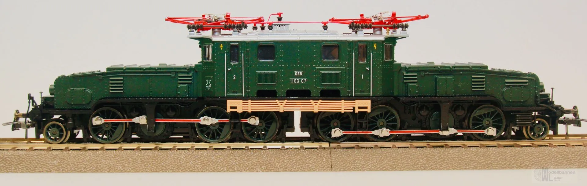 Roco 43446 - Roco - E-Lok BR 1189.07 ÖBB Krokodil tannengrün H0/GL