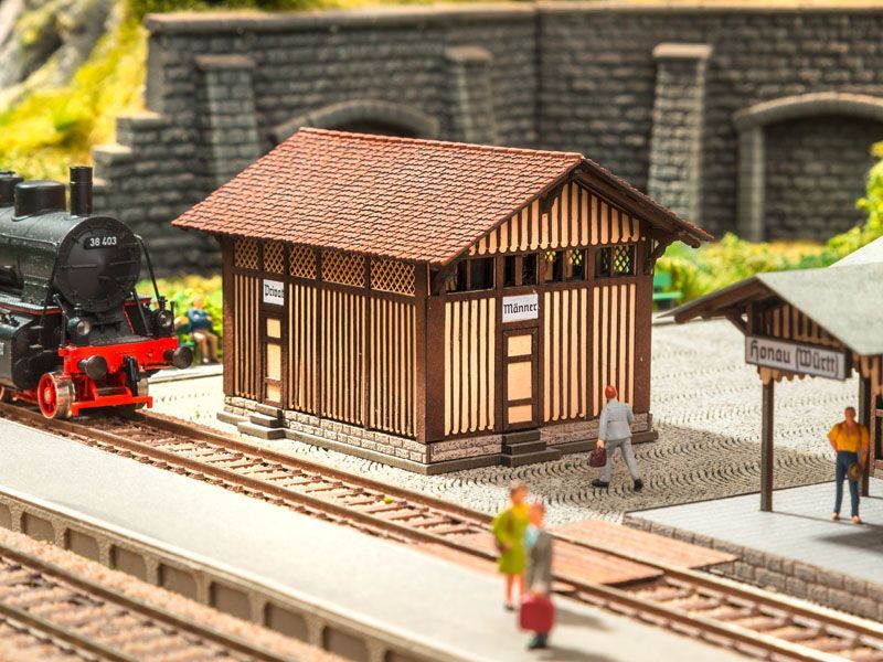 Noch 66103 - Aborthäuschen Honau H0 1:87
