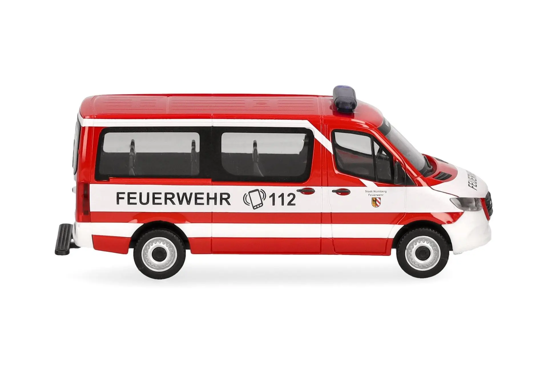 Herpa 098885 - Mercedes-Benz Sprinter `18 FD Bus  FW Nürnberg H0 1:87