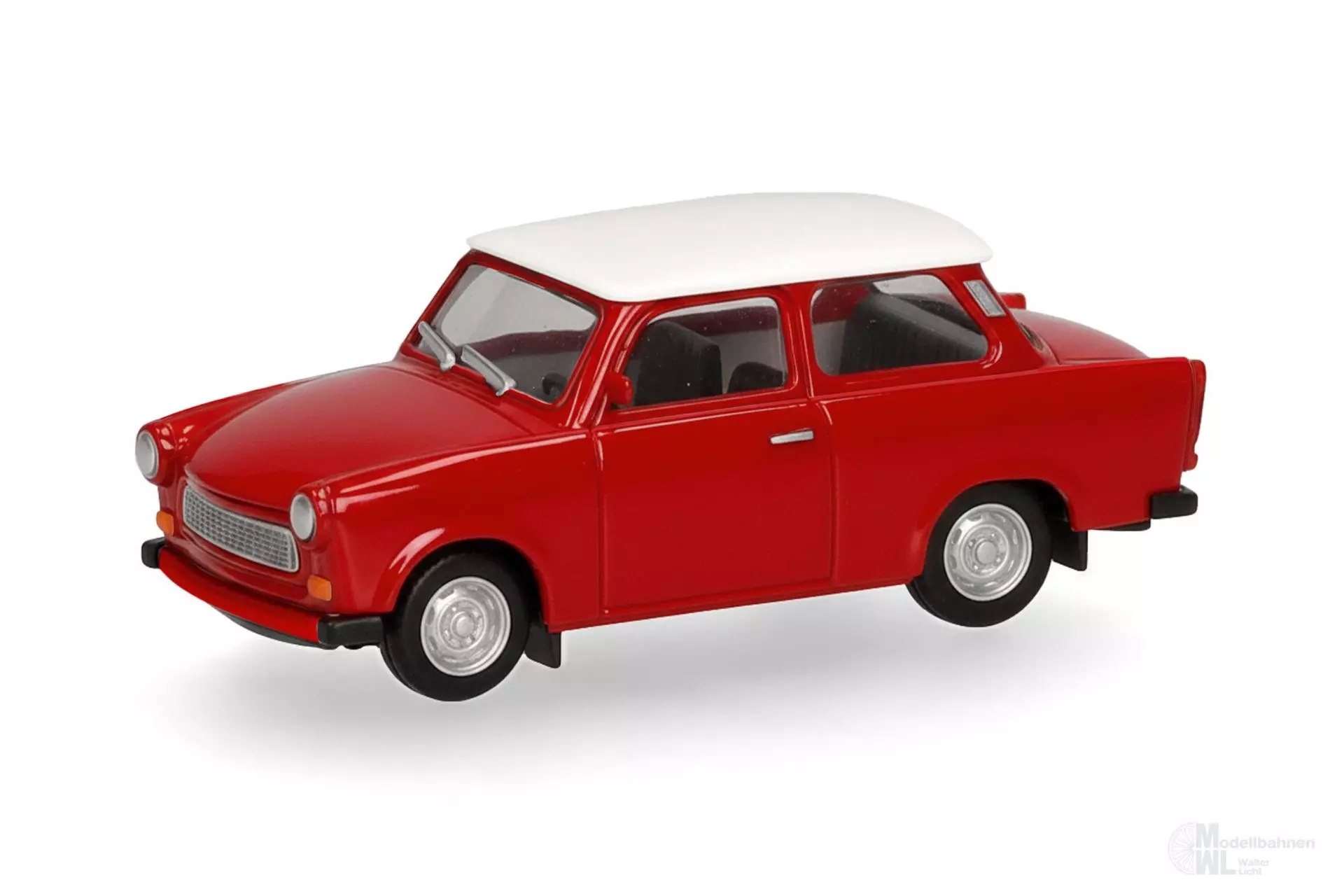 Herpa 020763-008 - Trabant 601 Limousine rot weiß H0 1:87