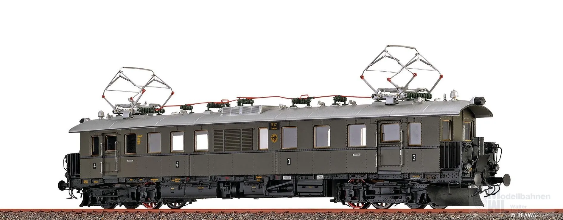 Brawa 44161 - Triebwagen elT 517 DRG Ep.II H0/WS Sound