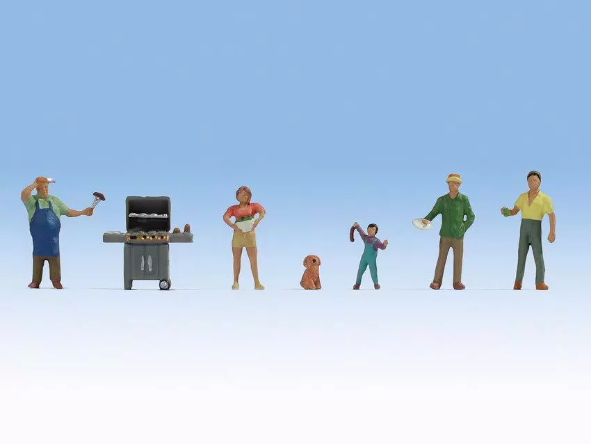 Noch 15593 - Beim Grillen H0 1:87