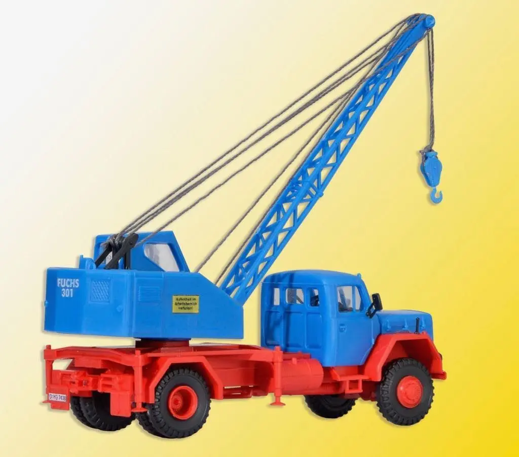 Kibri 11290 - MAGIRUS Eckhauber mit Fuchsbagger H0 1:87