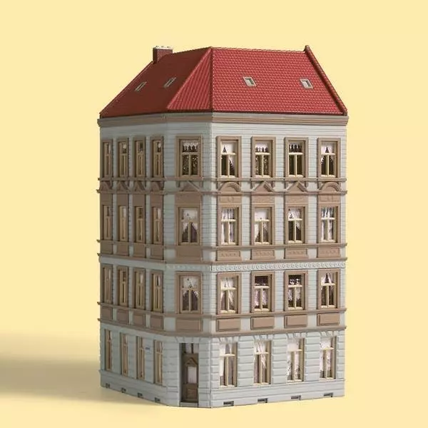 Auhagen 11391 - Eckhaus Schmidtstraße 11 H0 1:87