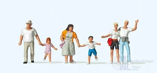 Preiser 10326 - Laufende Passanten H0 1:87