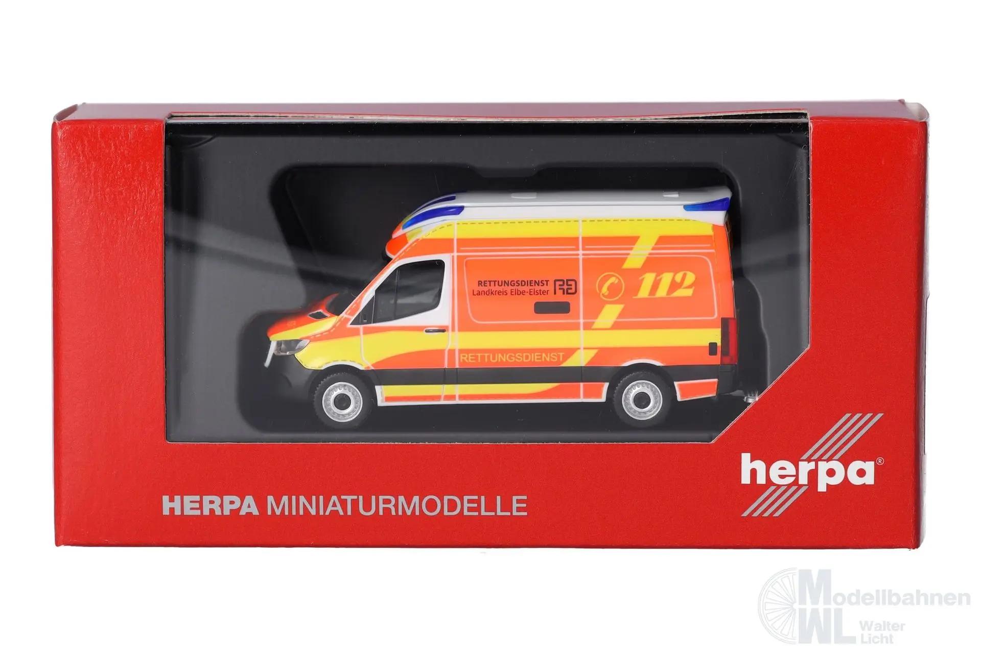 Herpa 099042 - Mercedes-Benz Sprinter `18 Delfis RTW H0 1:87