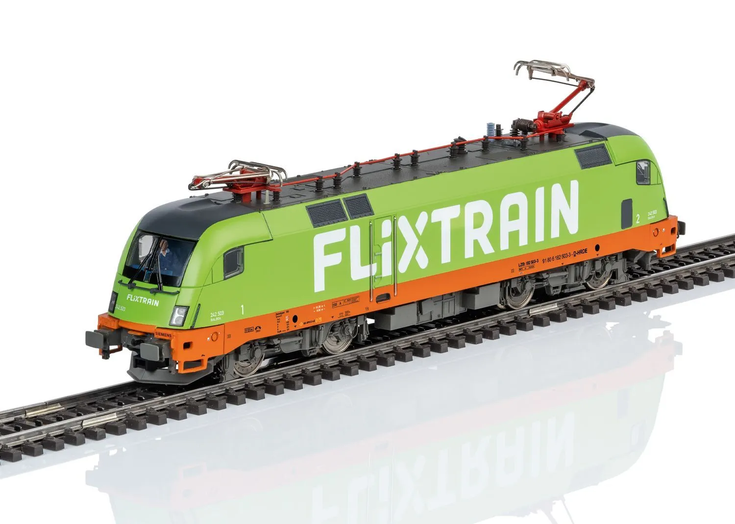Märklin 39872 - MHI E-Lok BR 242.503 Flixtrain Ep.VI H0/WS Sound mfx