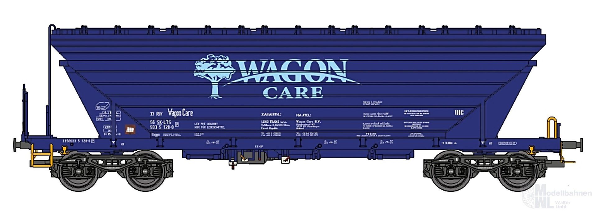 NPE NW52218 - Getreidewagen SVN Ep.V/VI 2.Betr.Nr. WagonCare TT 1:120