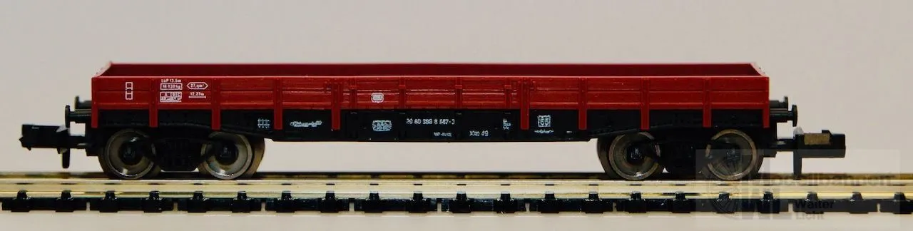 Fleischmann 8281 - FLEISCHMANN - Niederbordwagen DB beladen Ep.IV N 1:160