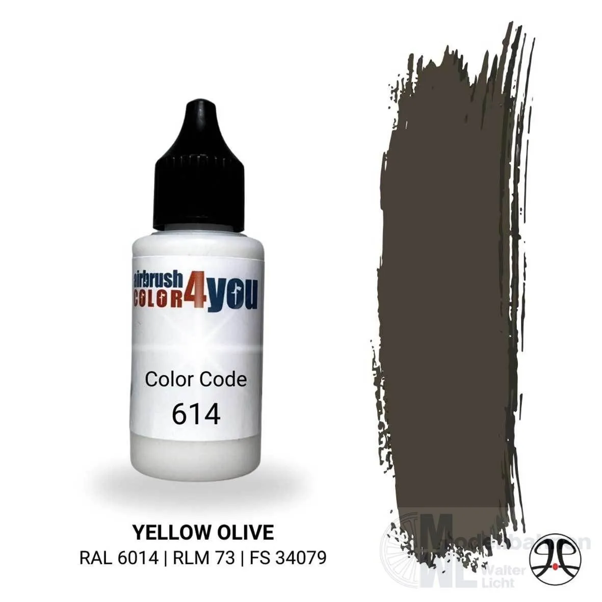Busch 961000614 - Acrylfarbe Gelbgrün 30ml