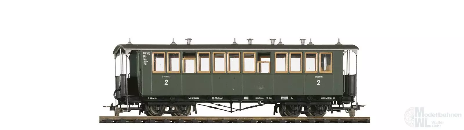 Bemo 3011822 - Personenwagen DB Ep.III KB4i 02 2.KL. H0e