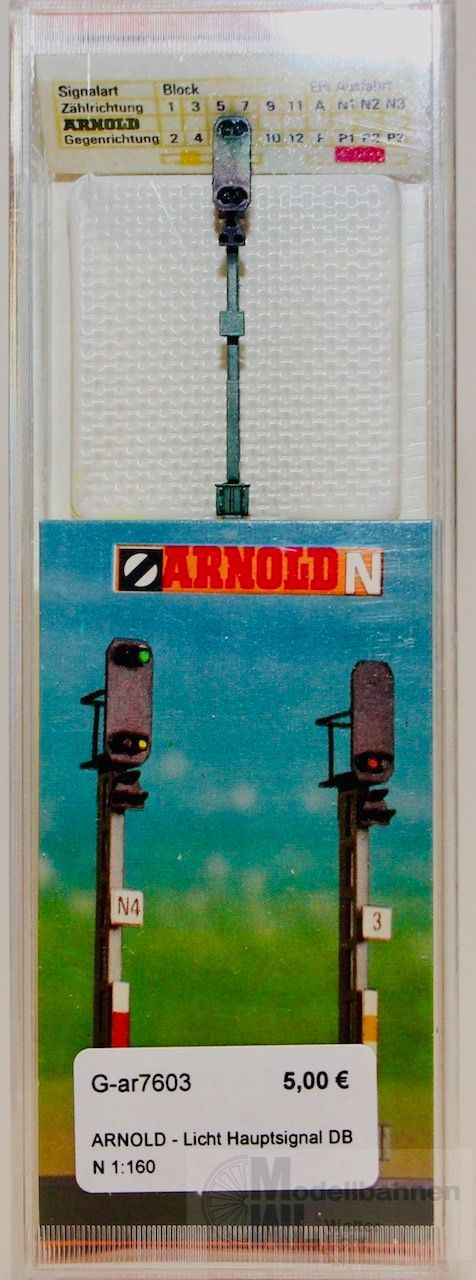 Arnold 7603 - ARNOLD - Licht Hauptsignal DB N 1:160