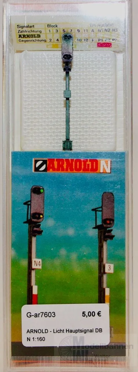 Arnold 7603 - ARNOLD - Licht Hauptsignal DB N 1:160