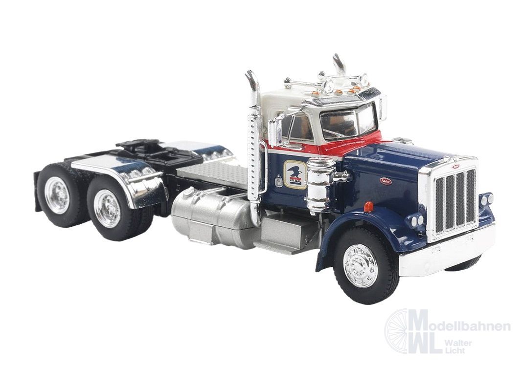 Brekina 85723 - Peterbilt 359 kurze Sattelzugmaschine der US-Mail H0 1:87