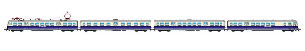 Jägerndorfer Modellbahn 73010 - Triebzug Rh 4130 ÖBB Ep.III Transalpin 4.tlg. N 1:160