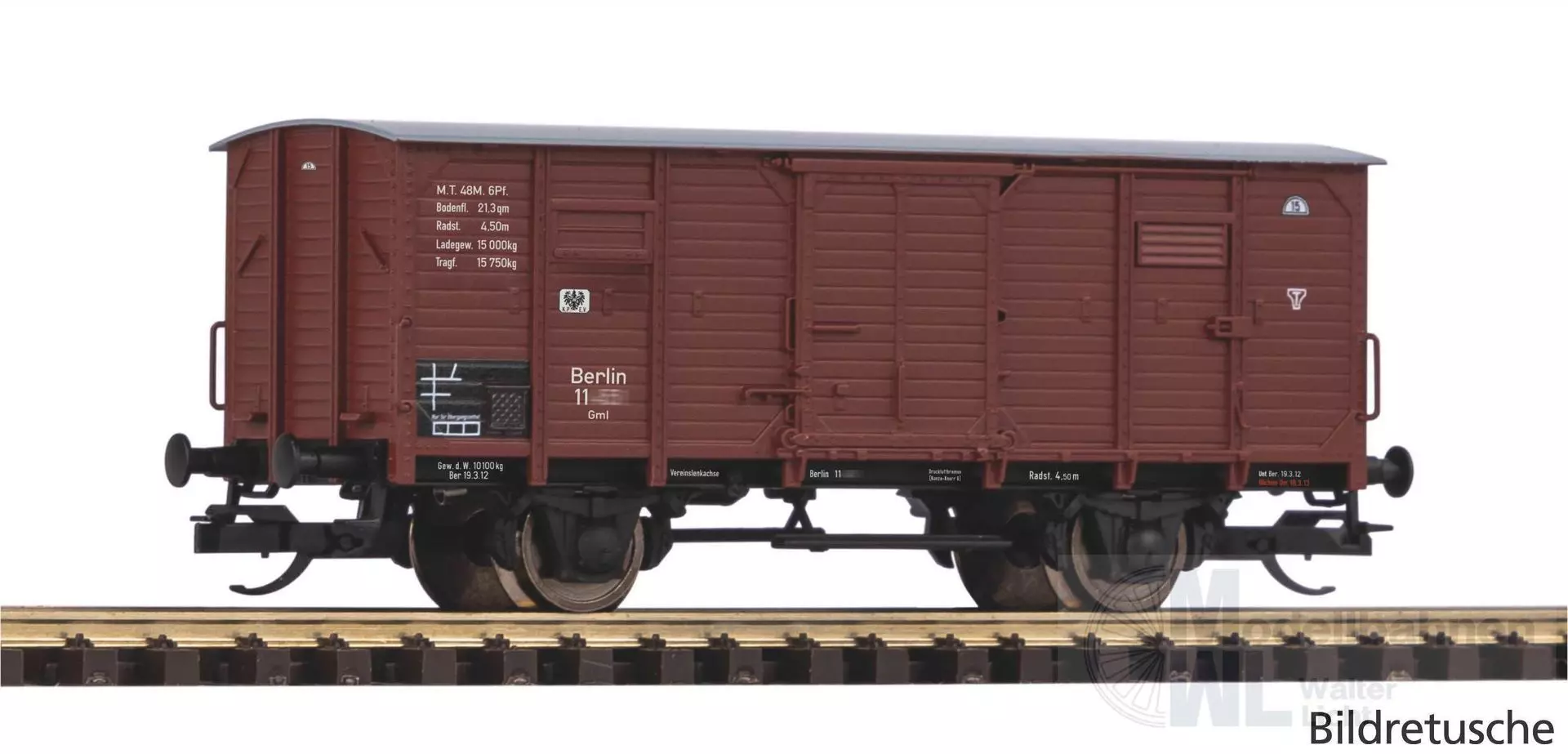 Piko 47774 - Güterwagen ged. KPEV Ep.I TT 1:120