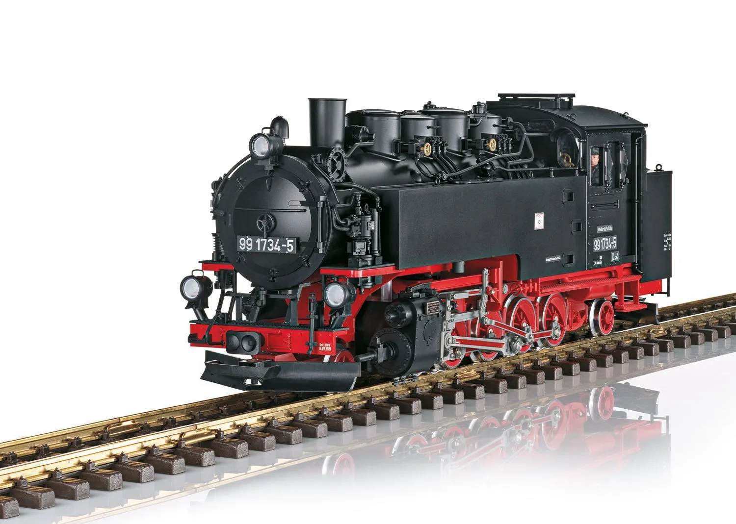 LGB 21486 - Dampflok BR 99 1734-5 SDG Ep.VI Spur G 1:22,5 Sound mfx