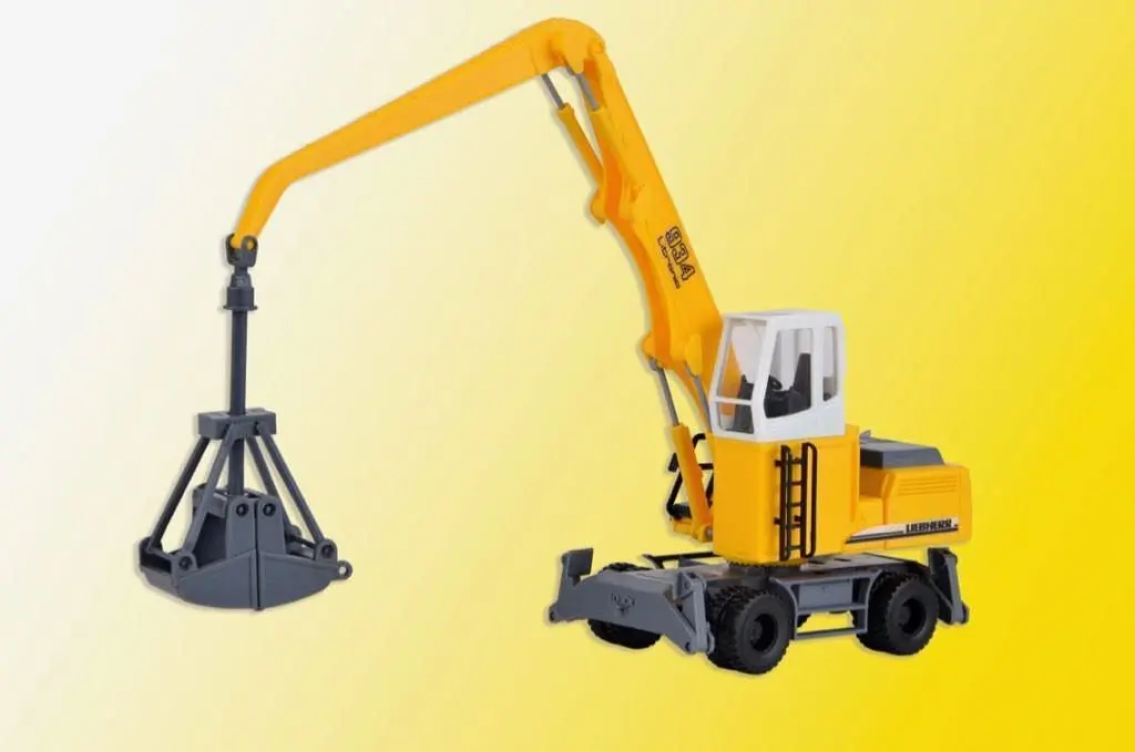 Kibri 11286 - LIEBHERR 934 Umschlaggerät mit Greifer H0 1:87
