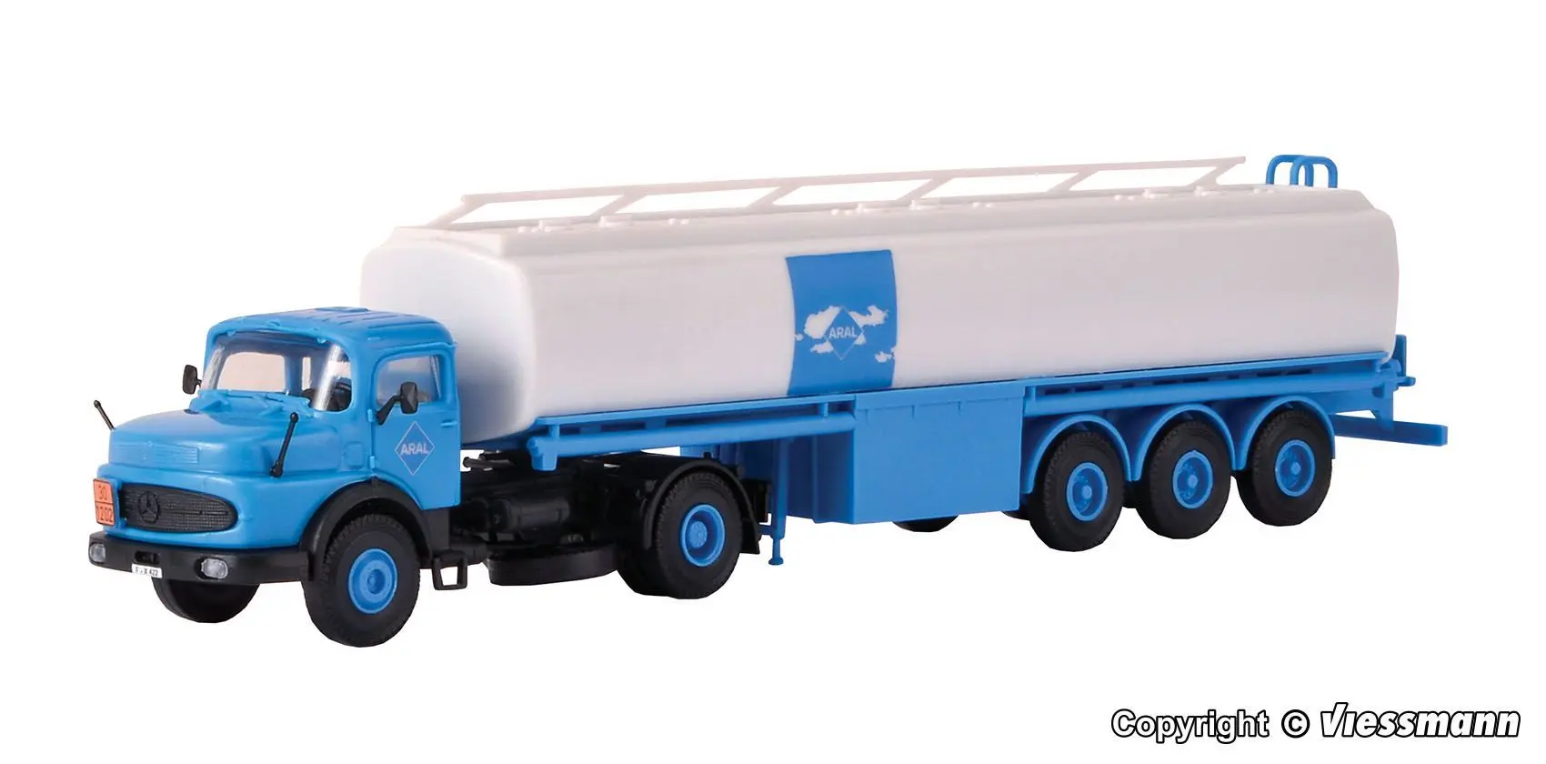Kibri 14610 - Mercedes-Benz Rundhauber mit ARAL Tankwagen H0 1:87