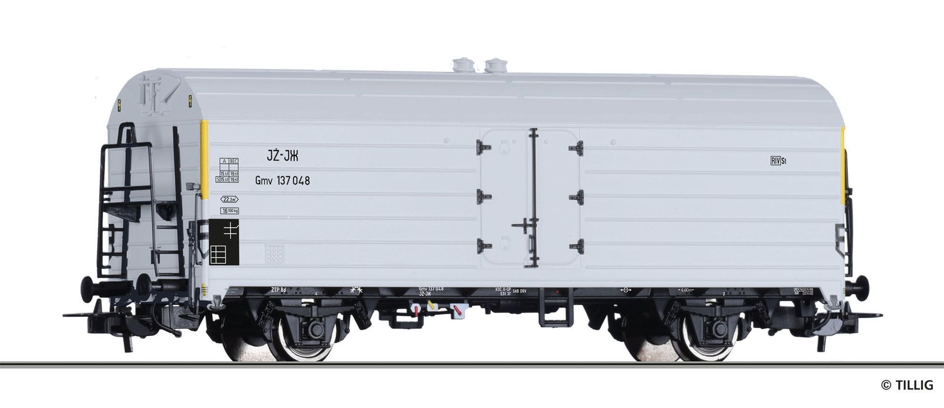 Tillig 76812 - Kühlwagen JZ Ep.III Gmv H0/GL