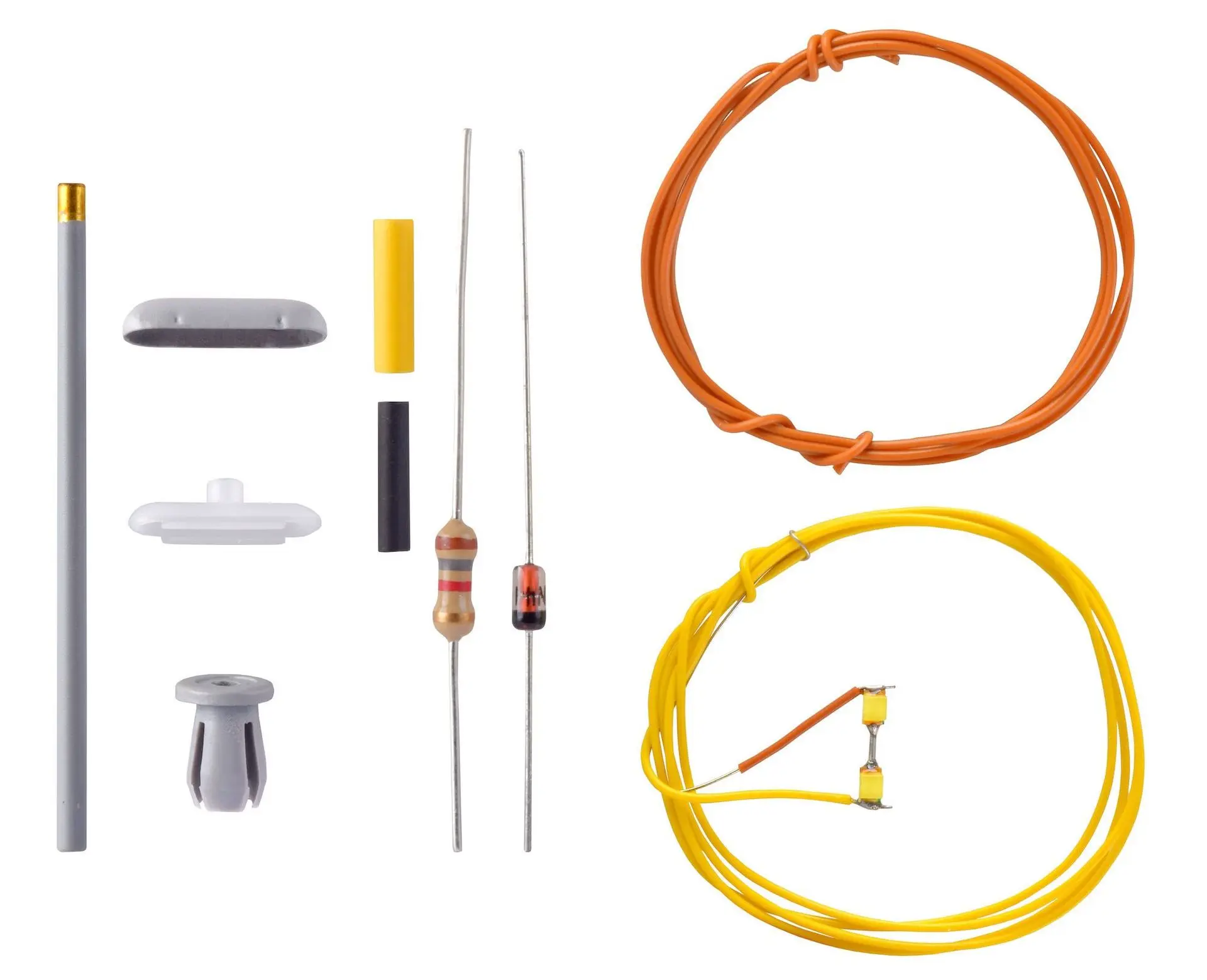 Viessmann 6626 - Bausatz Bahnsteigleuchte LED weiß N 1:160