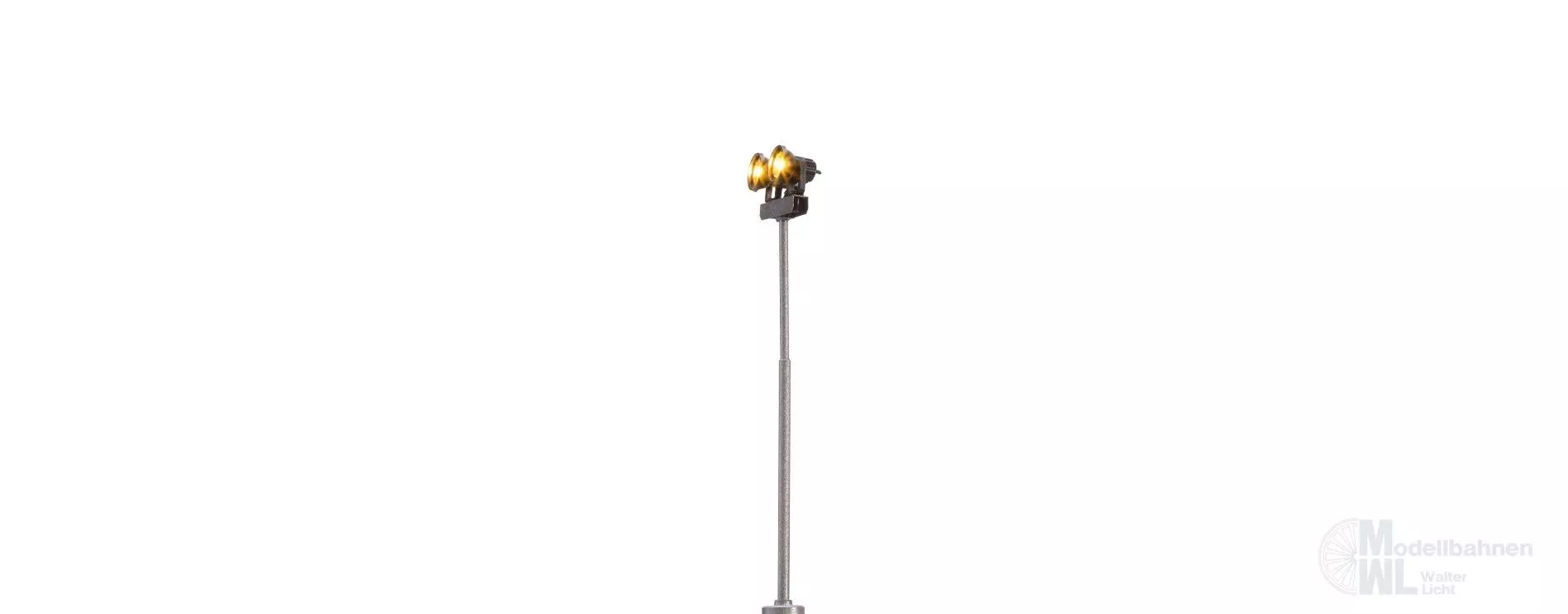 Brawa 83012 - Flutlicht 2-fach mit Stecksockel LED N 1:160