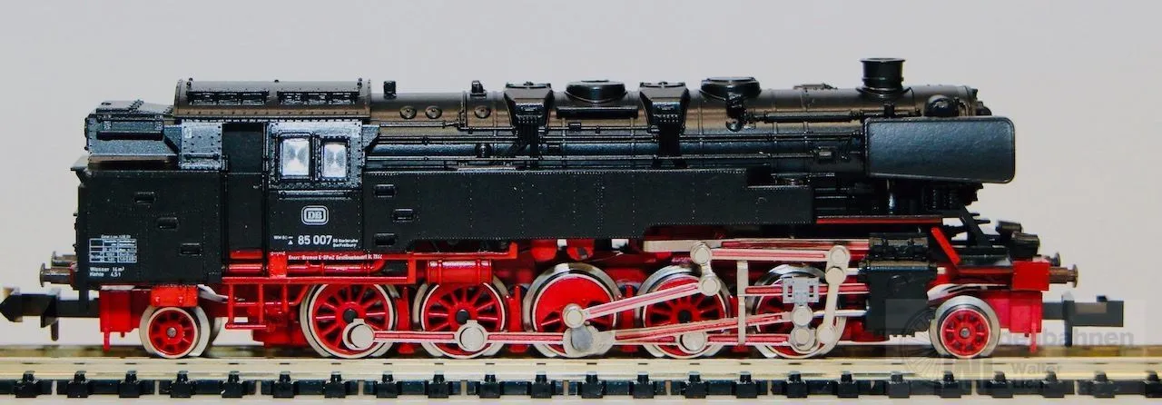 Trix 12053 - MINITRIX - Dampflok BR 85 007 DB Ep.III N 1:160