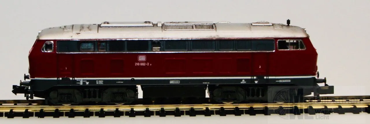 Fleischmann 7025 - FLEISCHMANN - DIesellok BR 210 002-2 DB Ep.IV N 1:160
