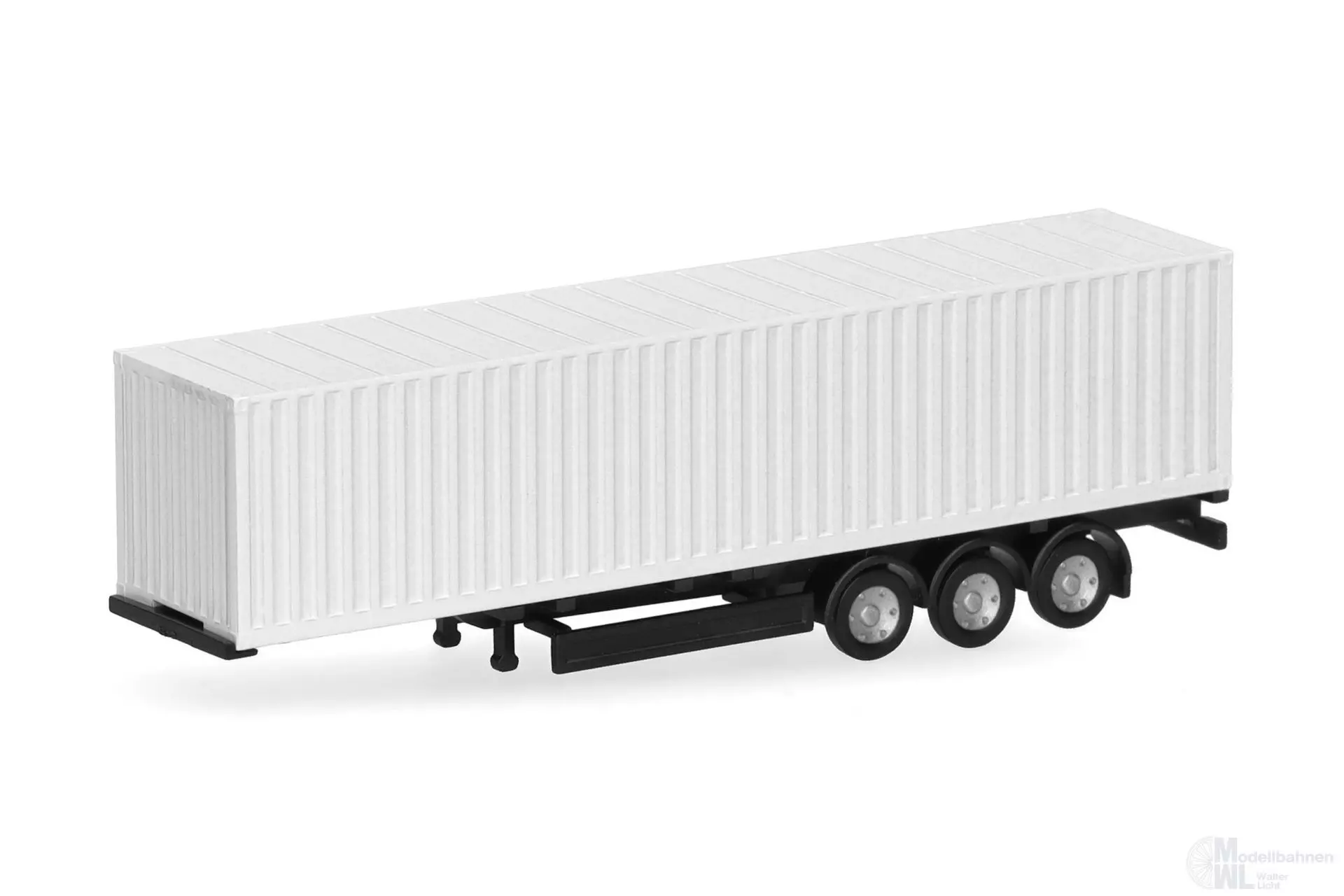 Herpa 086158 - Teileservice Auflieger 40ft Container 3a N 1:160