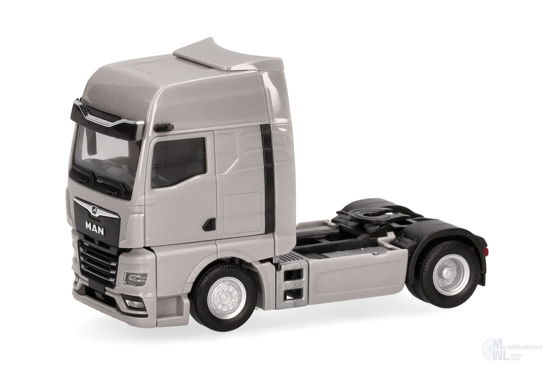 Herpa 315876-003 - MAN TGX GX ZM mit Spiegelkameras platingrau H0 1:87