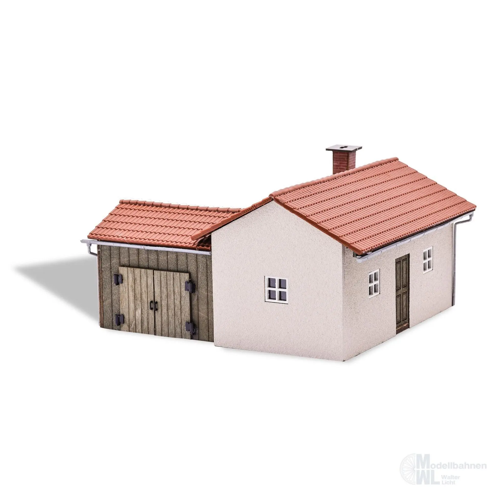 Busch 1898 - Werkstatt mit Schuppen H0 1:87
