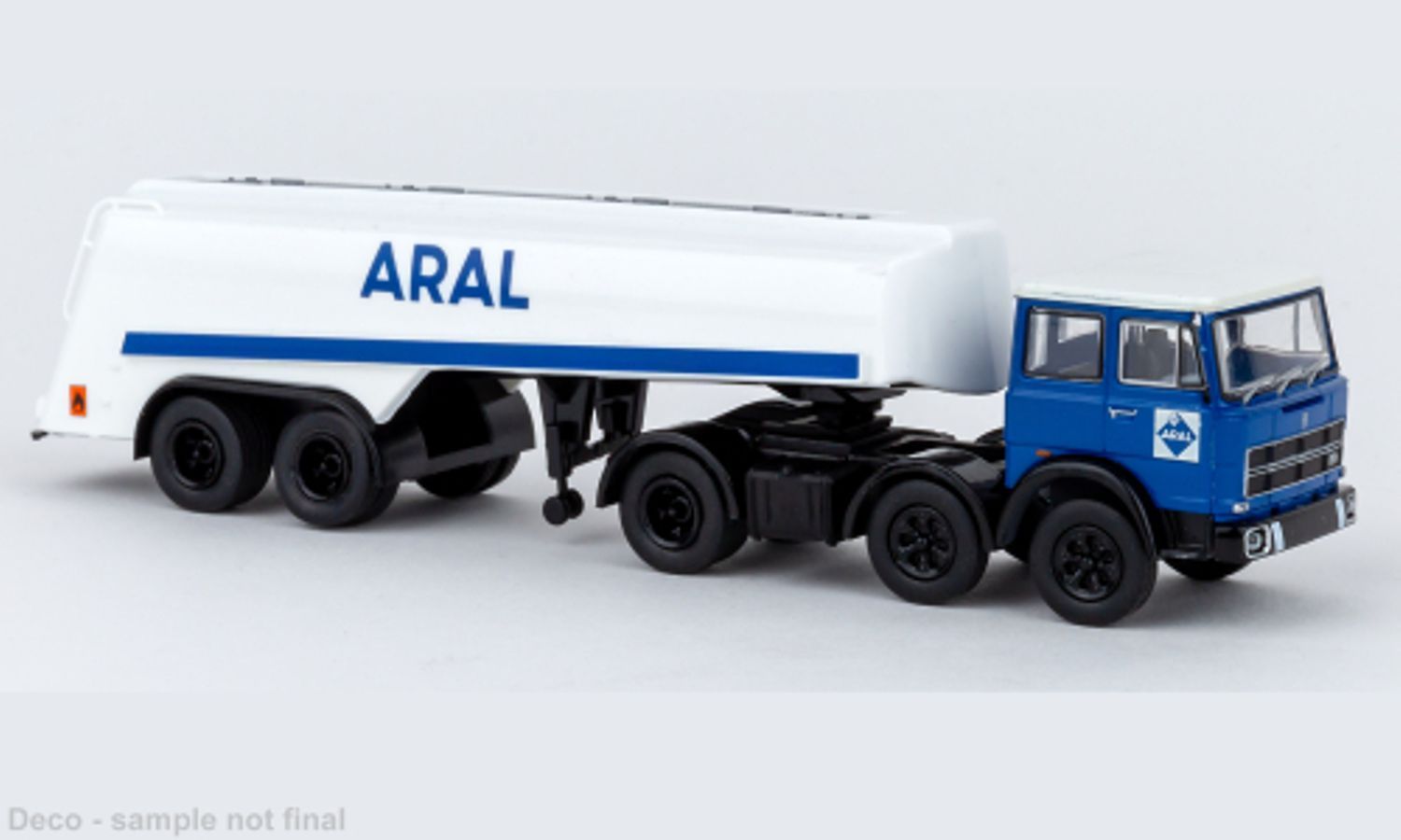 58583-0224374217 Brekina 58583 - Fiat 691 Tanksattelzug ARAL (I) H0 1:87
