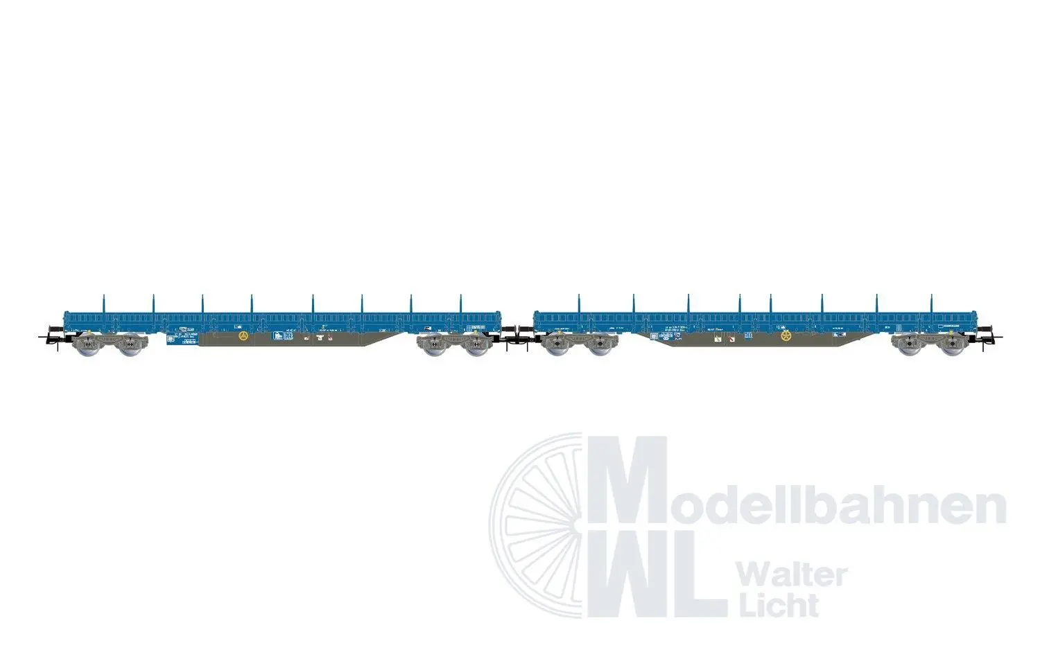Rivarossi 6671 - Rungenwagen Set PRESS Ep.VI 2.tlg. H0/GL