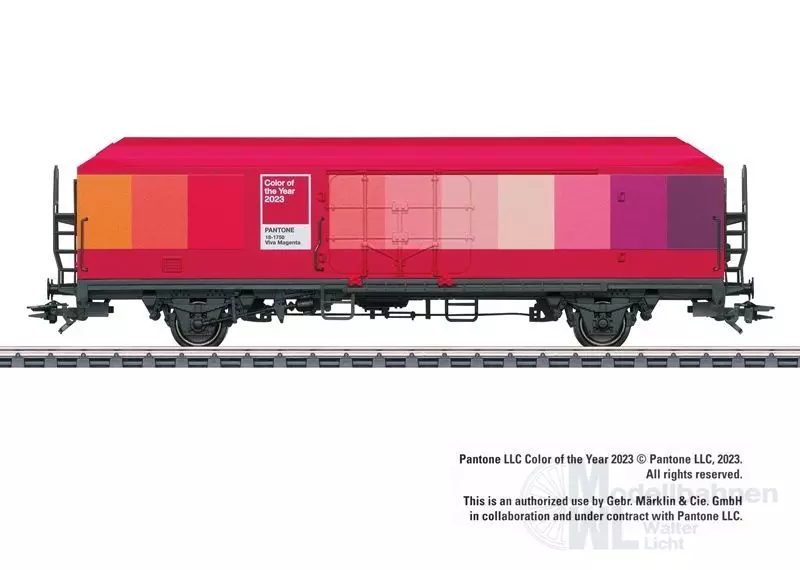 Märklin 48553 - MÄRKLIN - Pantone Color of the Year Wagen 2023 H0/WS