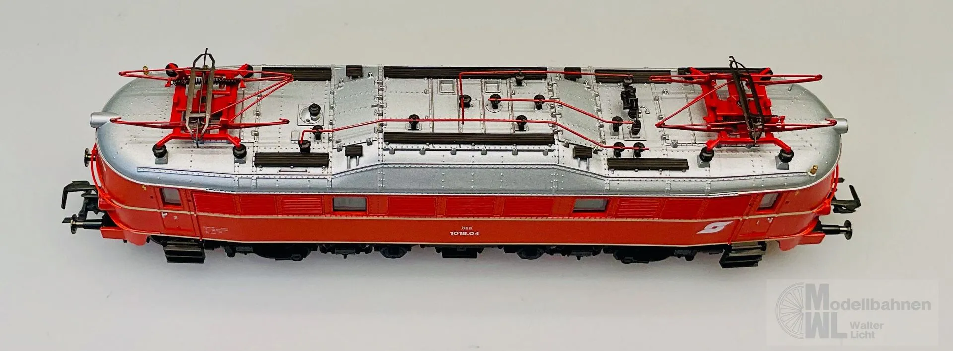 Roco 63661 - Roco - E-Lok BR 1018 04 ÖBB blutorange neues Logo H0/GL