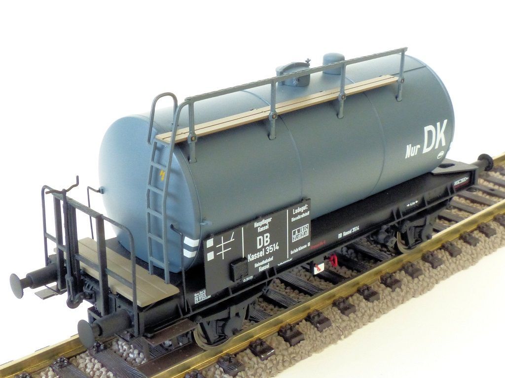 Ex20572-1 Exact Train 20572 - Kesselwagen DB Ep.III 24m3 Bahndienstwagen für DK H0/GL