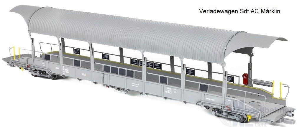 Exact Train 26020 - Autoverladezug 2 BLS Ep.VI Verladewagen Sdt 14 H0/WS Exact Train 26020 - Autoverladezug 2 BLS Ep.VI Verladewagen Sdt 14 H0/WS